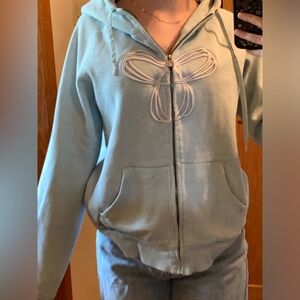 Aritzia TNA Pacific Full Zip Up Hoodie size small